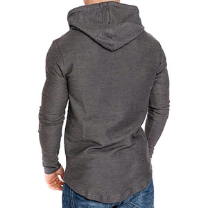 Fashion Solid Color Hip Hop Hoodie