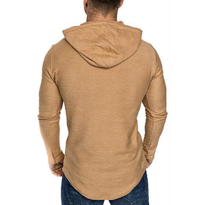 Fashion Solid Color Hip Hop Hoodie