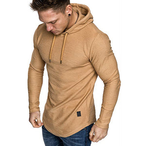 Fashion Solid Color Hip Hop Hoodie