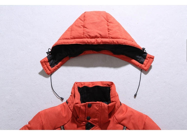 Winter Outdoor Duck Down Hooded Jacket