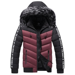 Winter Warm Parkas Thermal Fur Hooded Jacket