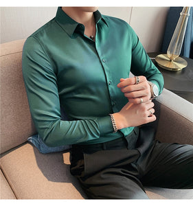 Business British Style Long Sleeve Shirt