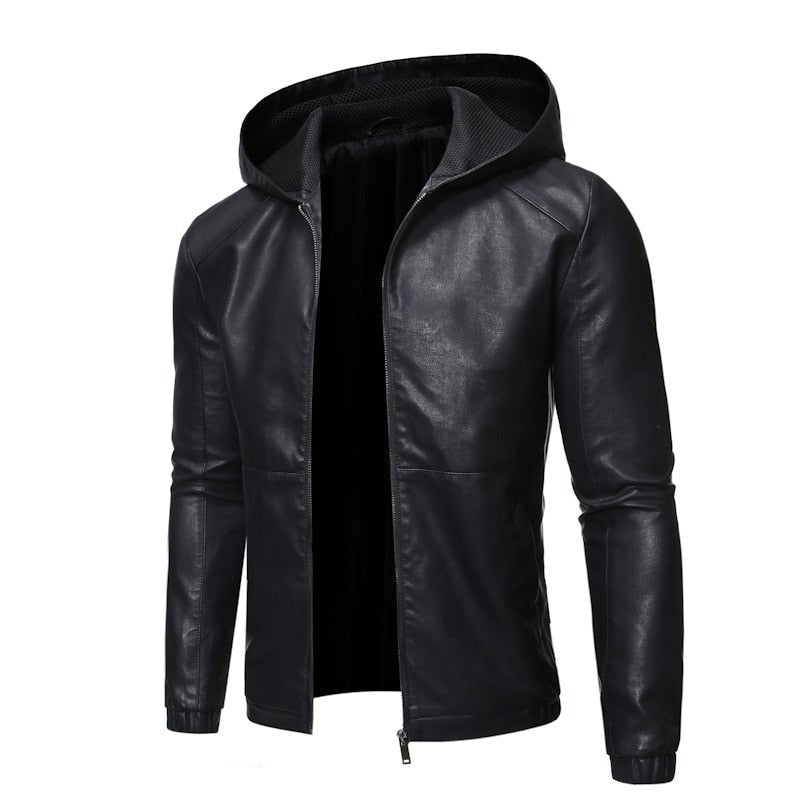 Leather Motorcycle Black Jacket