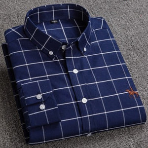 Business Oxford Long Sleeve Dress Shirt