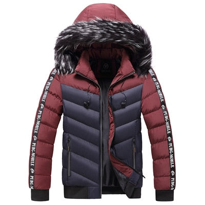 Winter Warm Parkas Thermal Fur Hooded Jacket