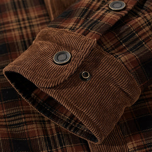 Winter Plaid Warm Fleece Scottish Jacket