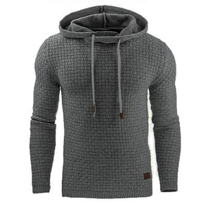 Spring Autumn Solid Long Sleeve Hoodie