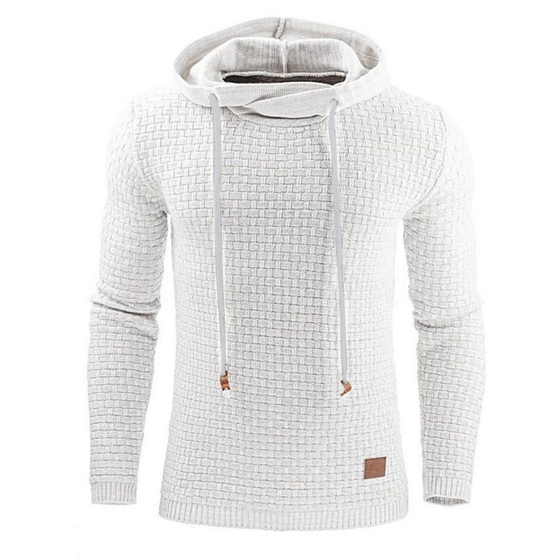 Spring Autumn Solid Long Sleeve Hoodie