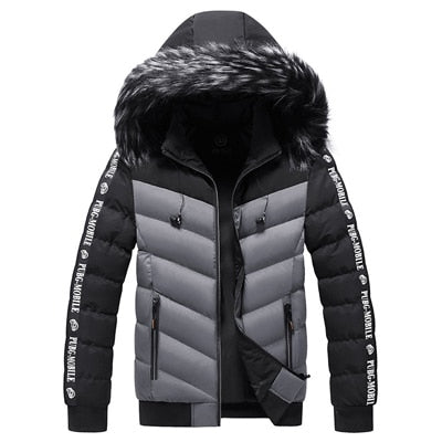 Winter Warm Parkas Thermal Fur Hooded Jacket