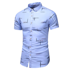 Summer breathable Printed Short sleeve shirts