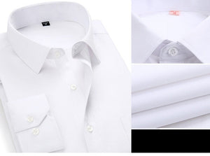 Solid Office Business Long Seeve Shirt