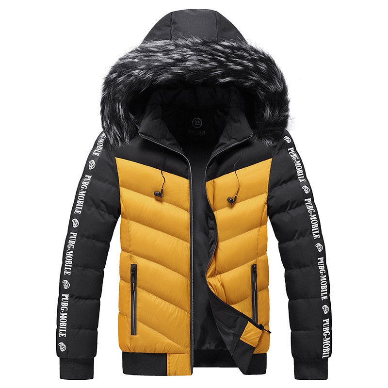 Winter Warm Parkas Thermal Fur Hooded Jacket