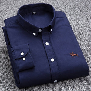 Business Oxford Long Sleeve Dress Shirt