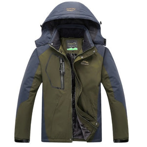 Winter Outdoor Waterproof Fleece Thermal Jacket