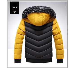 Winter Warm Parkas Thermal Fur Hooded Jacket