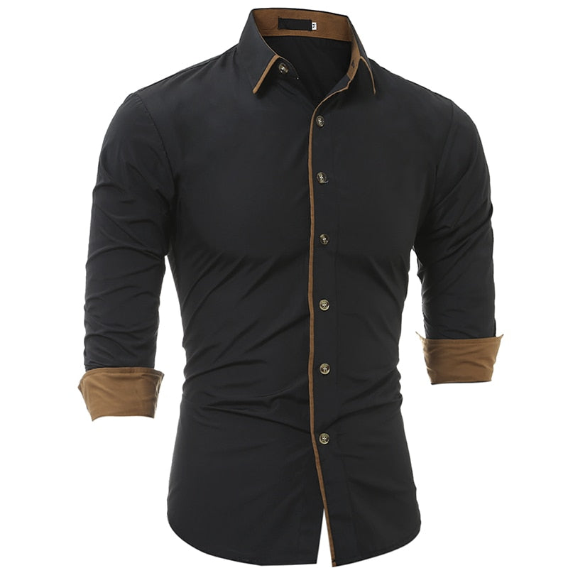 Classic Business Office Long Sleeve Shirt