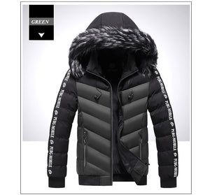 Winter Warm Parkas Thermal Fur Hooded Jacket