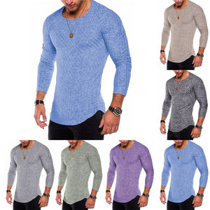 Colorful Breathable Long Sleeve O-Neck Sweatshirt