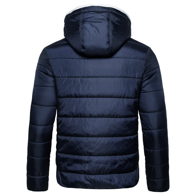 Waterproof Winter Thicken Zipper Hooded Jacket