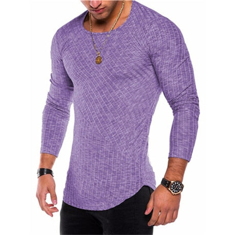 Colorful Breathable Long Sleeve O-Neck Sweatshirt