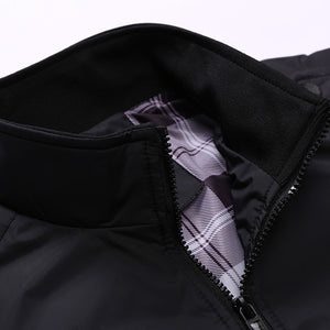 Spring Autumn Stand Collar Bomber Jacket