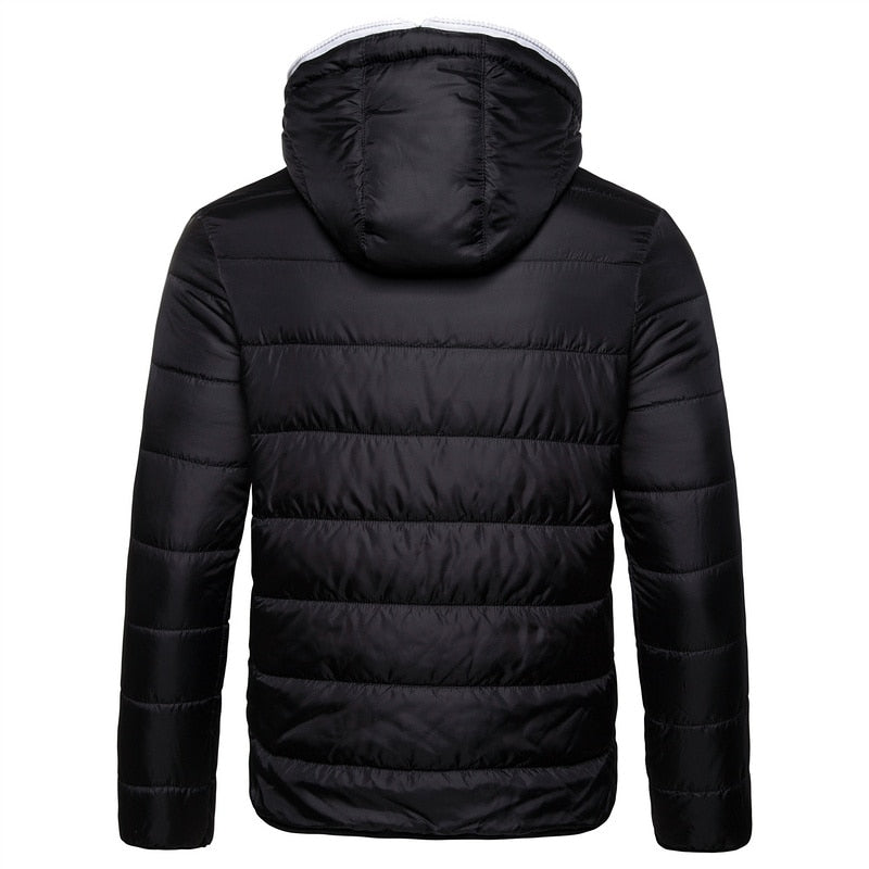 Waterproof Winter Thicken Zipper Hooded Jacket