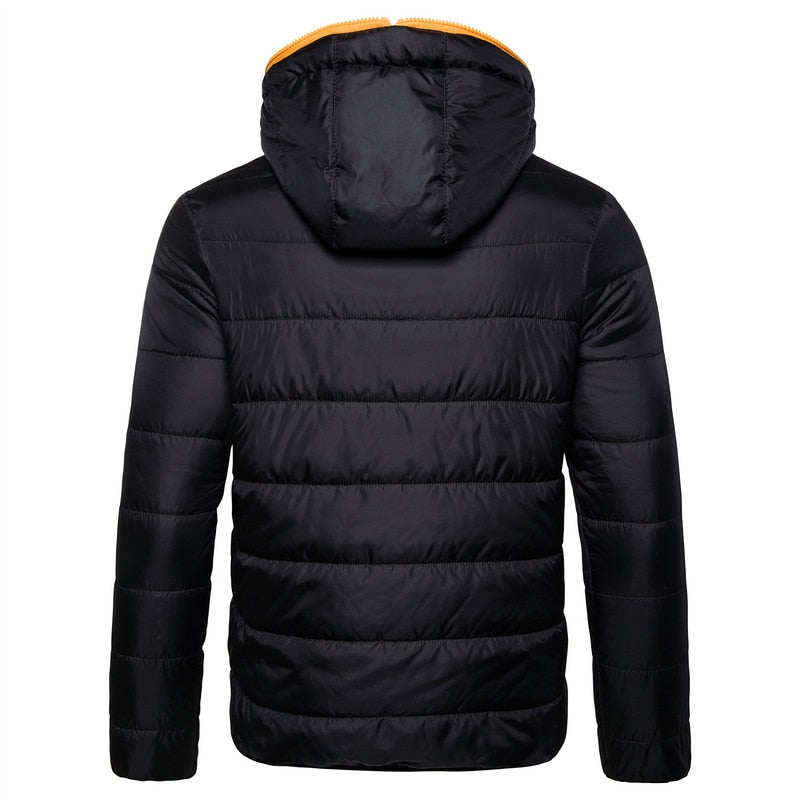 Waterproof Winter Thicken Zipper Hooded Jacket