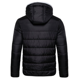 Waterproof Winter Thicken Zipper Hooded Jacket