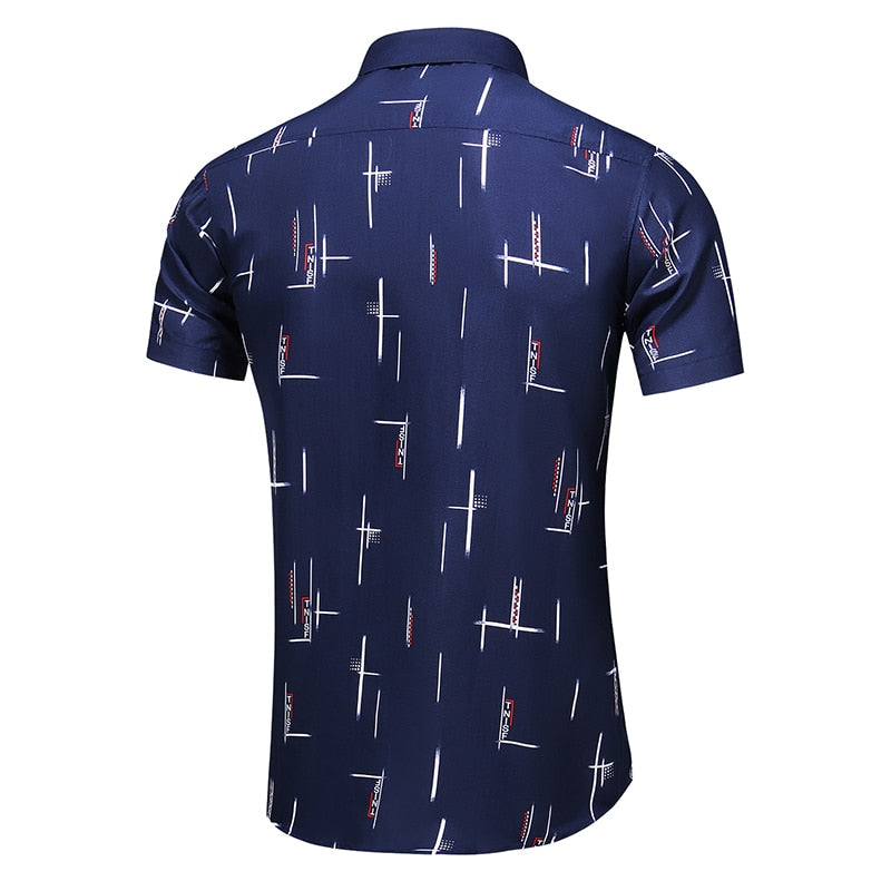 Summer breathable Printed Short sleeve shirts