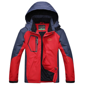 Casual Spring Autumn Waterproof Breathable Hooded Jacket