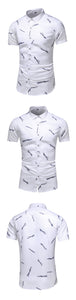 Summer breathable Printed Short sleeve shirts