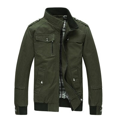 Casual Spring Autumn Military Bomber Jacket