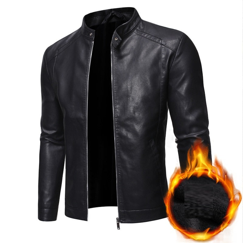 Leather Motorcycle Black Jacket