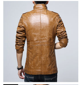 Warm Fleece Leather Suede Velvet Jacket