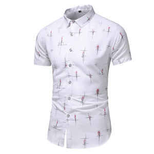 Summer breathable Printed Short sleeve shirts