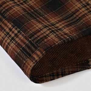 Winter Plaid Warm Fleece Scottish Jacket