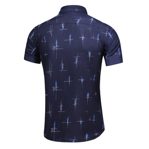 Summer breathable Printed Short sleeve shirts