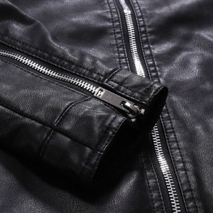 Leather Motorcycle Black Jacket