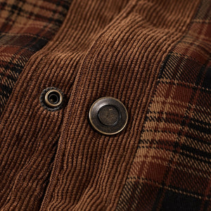 Winter Plaid Warm Fleece Scottish Jacket