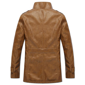 Warm Fleece Leather Suede Velvet Jacket