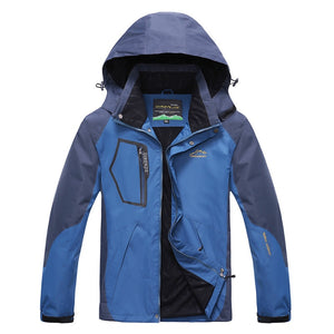 Casual Spring Autumn Waterproof Breathable Hooded Jacket