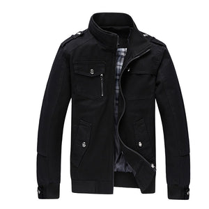 Casual Spring Autumn Military Bomber Jacket