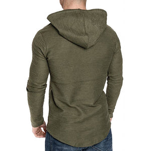 Fashion Solid Color Hip Hop Hoodie