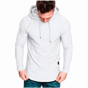 Fashion Solid Color Hip Hop Hoodie