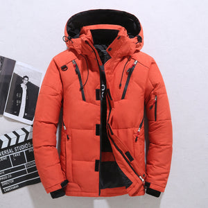 Winter Outdoor Duck Down Hooded Jacket