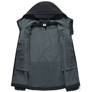 Military Tactical Windproof Waterproof Hooded Jacket