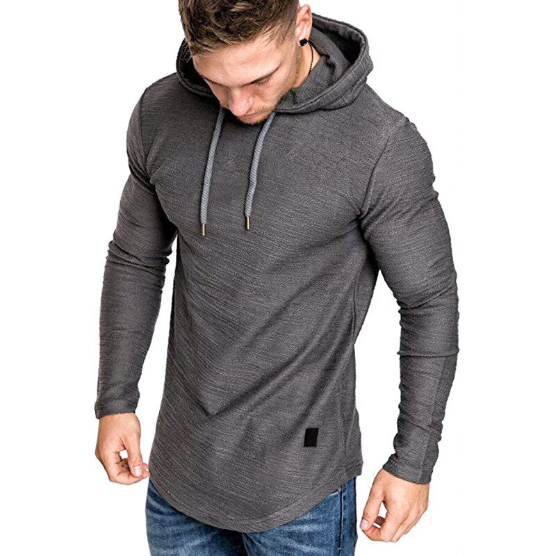 Fashion Solid Color Hip Hop Hoodie