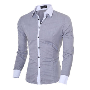 Classic Business Office Long Sleeve Shirt