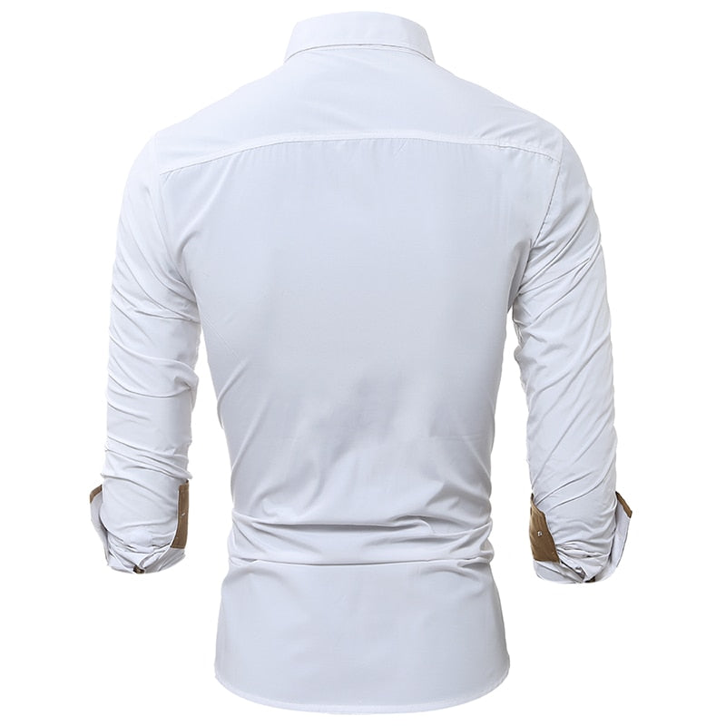 Classic Business Office Long Sleeve Shirt