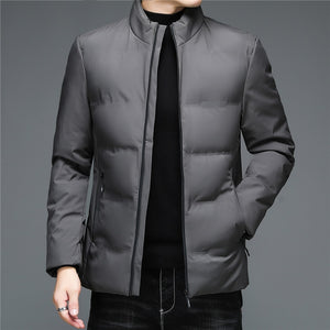 Stylish Winter Stand Collar Zipper Jacket